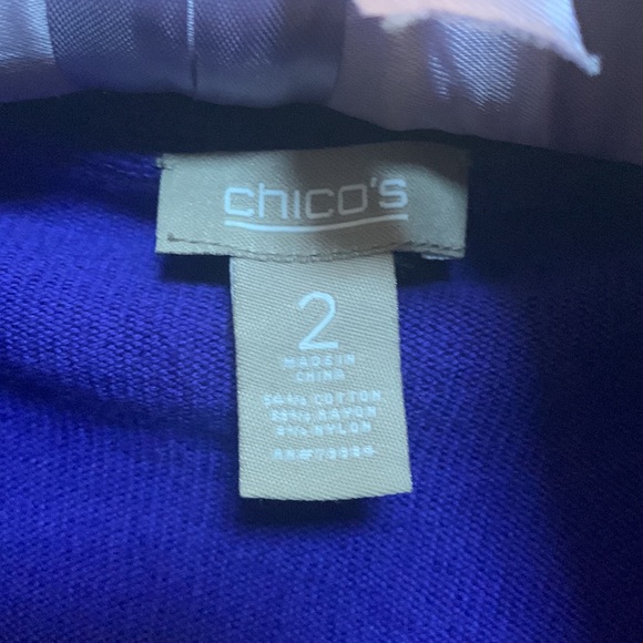 Chico’s Sweater in Purple - Picture 4 of 6